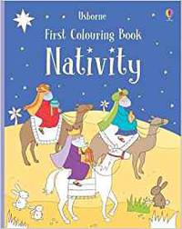 First Colouring Book: Nativity