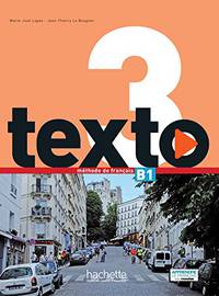 Texto 3 Livre de l'eleve + MN eleve (+ DVD)