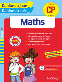 Cahier Du Jour, Cahier Du Soir: Maths CP