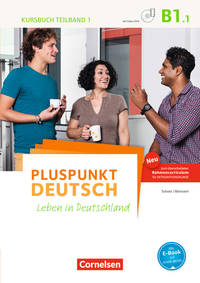 Pluspunkt Deutsch. Leben in Deutschland B1.1. Kursbuch (+ DVD)