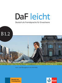 DaF leicht B1.2. Deutsch als Fremdsprache für Erwachsene. Kurs - und Übungsbuch mit DVD-ROM (+ DVD)