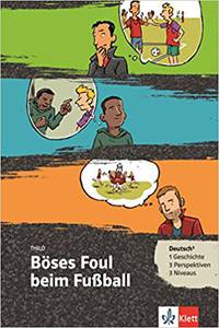 Böses Foul beim Fußball. Buch + Online-Angebot. A1-B1