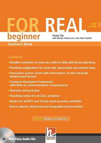 For Real. Beginner. Teacher's Book (+ Audio CD)