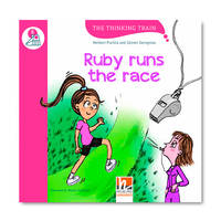 Ruby runs the race. Level E