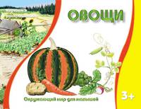 Овощи: Изучаем и раскрашиваем. - ил. - (Окружающий мир для малышей).3+