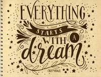 Everything starts with a dream. Скетчбук (230х180мм, офсет 160 гр., 40 страниц, евроспираль)