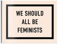 Кардхолдер. We should all be feminists (в форме книжки, 215х65 мм)