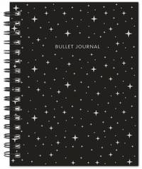 Bullet Journal (Черный) 162x210мм, твердая обложка, пружина, блокнот в точку, 120 стр.