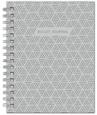 Bullet Journal (Серый) 162x210мм, твердая обложка, пружина, блокнот в точку, 120 стр.