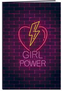 Girl Power. Тетрадь общая (А5, 48 л., накидки, клетка-стандарт)