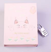 Блокнот с замочком Котенок. My little secret (в подарочном коробе, 80 л, цветной)