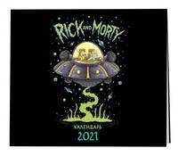 Рик и Морти. Календарь настенный на 2021 год (300х300 мм)