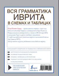 Вся грамматика иврита в схемах и таблицах