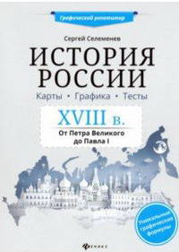 История России XVIII в. Карты. Графика. Тесты. От Петра Великого до Павла I