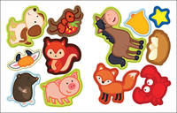 Кто где живет? Книжка с многоразовыми наклейками)