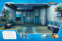 Тобот. Многоразовые наклейки. ТM Tobot