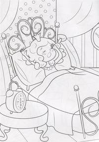 Раскраска А4. Милые принцессы