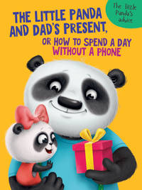 The little panda and dad's present