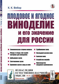 Плодовое и ягодное виноделие и его значение для России. Выпуск №25