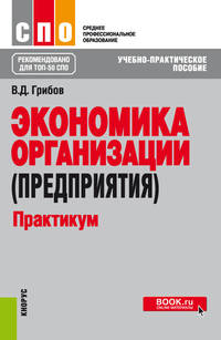 Экономика организации (предприятия). Практикум. Учебно-практическое пособие
