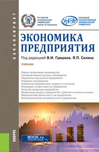 Экономика предприятия (для бакалавров). Учебник
