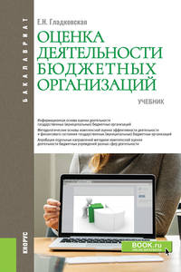 Оценка деятельности бюджетных организаций. Учебник для бакалавров