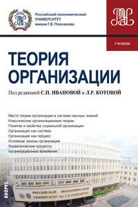 Теория организации. (Бакалавриат). Учебник