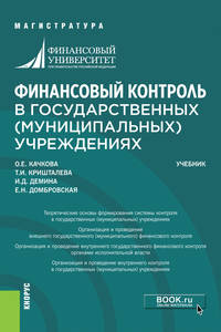 Финансовый контроль в государственных (муниципальных) учреждениях. Учебник