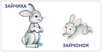 Книжки - картонки. Животные и детёныши