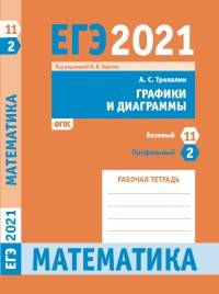 ЕГЭ 2021. Математика. Графики и диаграммы. Задача 2 (профильный уровень). Задача 11 (базовый уровень). Рабочая тетрадь. ФГОС