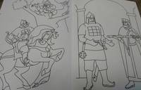 Книжка-раскраска. Илья Муромец