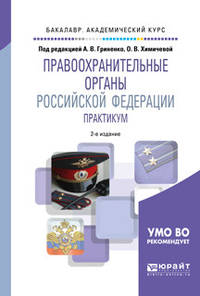 Правоохранительные органы российской федерации. Практикум. Учебное пособие для академического бакалавриата