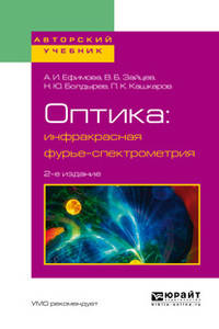 Оптика: инфракрасная фурье-спектрометрия. Учебное пособие для вузов