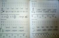 Учусь писать буквы. Learning to write letters. Занимательные игры с буквами английского алфавита. Прописи в клетку. 5-6 лет