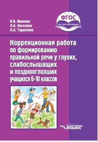 Коррекционная работа по формированию правильной речи у глухих, слабослышащих и позднооглохших учащихся 6-10 классов. ФГОС