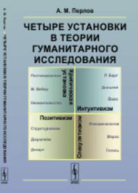 Четыре установки в теории гуманитарного исследования