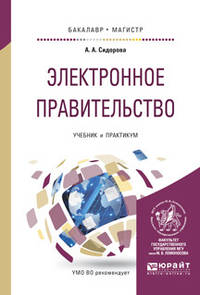 Электронное правительство. Учебник и практикум для бакалавриата и магистратуры