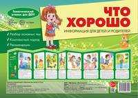 Ширмочки. Что хорошо. Тематический уголок для детей и родителей