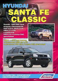 Hyundai Santa Fe / Santa Fe Classic (2000-2006 годов выпуска) / TagAZ (с 2007 года выпуска). Устройство, техническое обслуживание и ремонт