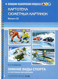 Зимние виды спорта и спортивные дисциплины. Картотека сюжетных картинок. Выпуск 22