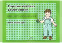 Результаты мониторинга детского развития. Вторая младшая группа. Уровни развития интегративных качеств