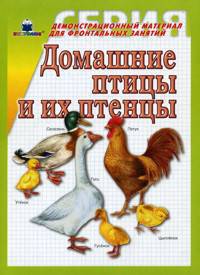 Домашние птицы и их птенцы. Демонстрационный материал для фронтальных занятий