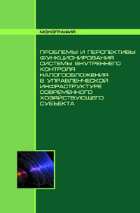 Проблемы и перспективы функционирования системы внутреннего контроля налогообложения в управленческой инфраструктуре современного хозяйствующего субъекта: Монография