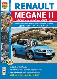 Renault Megane II с 2002 года, рестайлинг 2006 года (автоматическая и механическая коробки передач)