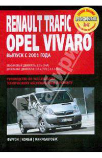 Renault Trafik/Opel Vivaro/Nissan Primastar: Руководство по эксплуатации, техническому обслуживанию