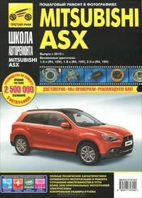 Mitsubishi ASX. Модели с 2010 г. выпуска с бензиновыми двигателями. Руководство по эксплуатации, техническому обслуживанию и ремонту