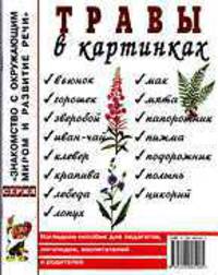 Травы в картинках. Наглядное пособие для логопедов, педагогов, воспитателей и родителей