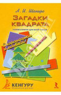 Загадки квадрата. Головоломки для всей семьи с карандашом и линейкой. Занимательные и интересные карточки с головоломками, лабиринтами, заданиями
