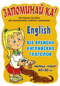 Английский. Все времена английских глаголов. Наглядное пособие для запоминания учебного материала
