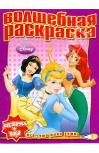 Водная раскраска № 0811 (Принцесса)